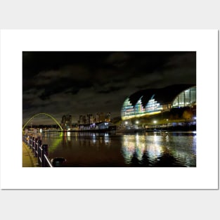 River Tyne Reflections Posters and Art